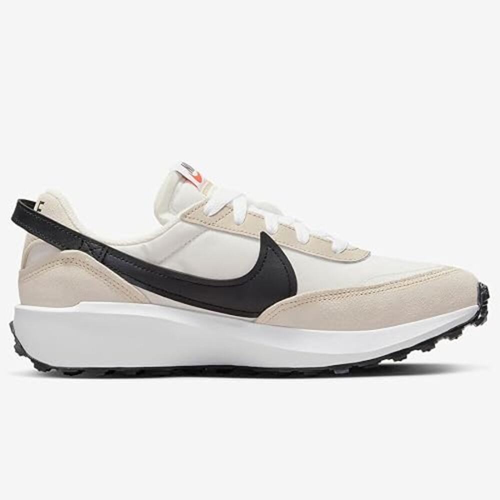 Nike Waffle Debut Low Top Running Sneakers Sanddrift/Phantom/White/Black 9 - Picture 2 of 8